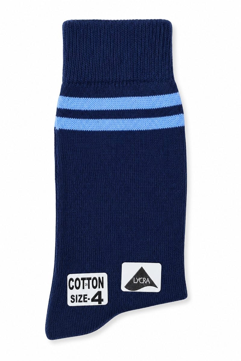 MHPS FORMAL NAVY-SKY SOCKS